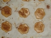 škoricové koláčiky po pečení